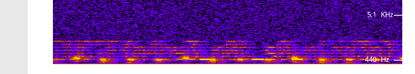 Finaly spectrum analysis, that includes the flag as text